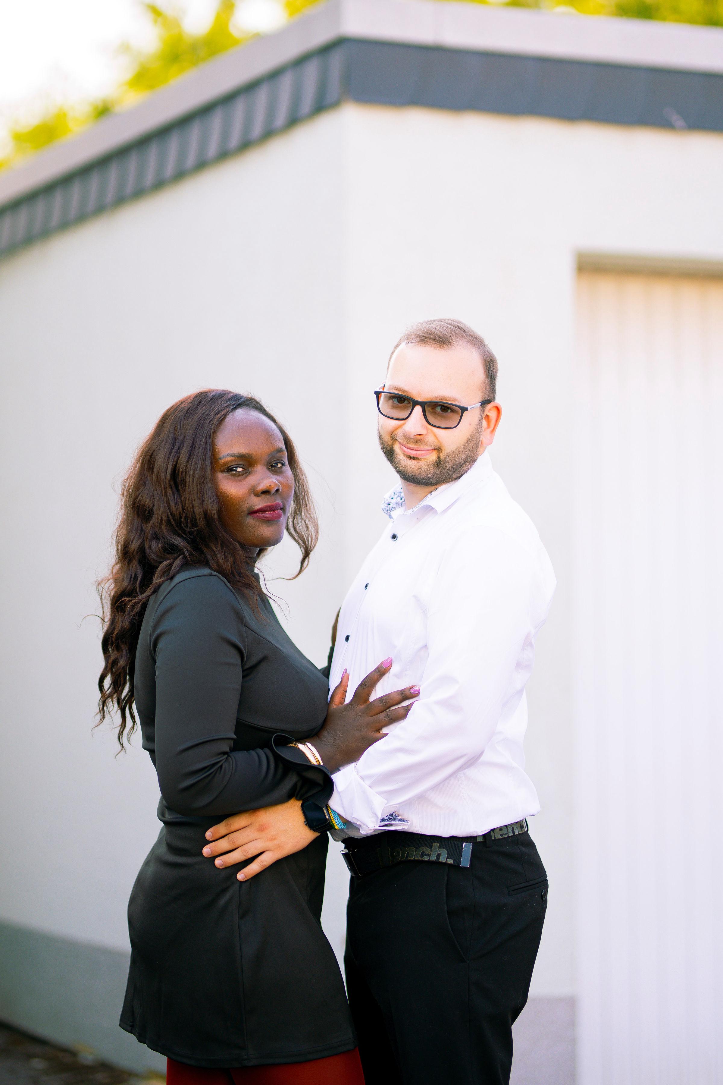Engagement celebration photo